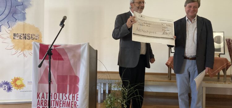 Adlhoch-Preis 2022 für Manfred Stick