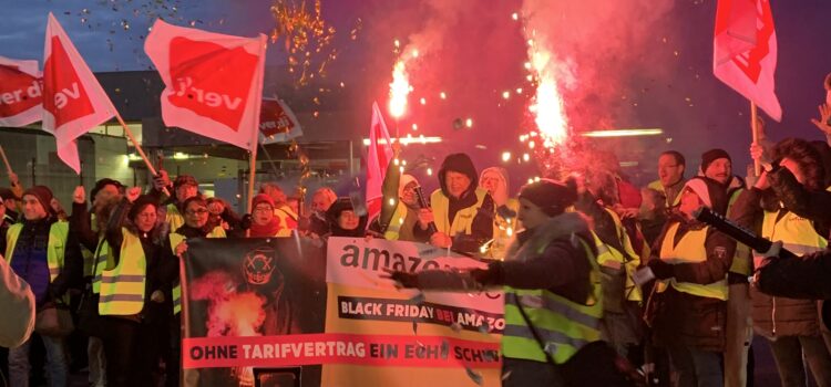 Betriebsseelsorge solidarisch mit den Streikenden bei Amazon