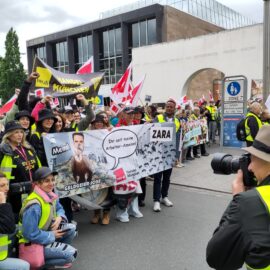 “Ohne uns kein Geschäft” – Kundgebung Handel in Nürnberg
